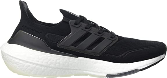FY0378 adidas Men's Ultraboost 21 Running Shoe Black/Black/Grey - Scratch & Dent