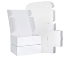 Shipping Boxes 12x9x4, HERKKA 20 PACK White Corrugated Cardboard Mailer - Like New