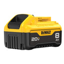 DEWALT 20V MAX 8AH LITHIUM-ION BATTERY (8.0 AH BATTERY) - 2 PACK - BLACK/YELLOW - Like New