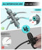 MIXC 230FT DRIP IRRIGATION SYSTEM KIT QUICK-CONNECT REPEATABLE ASSEMBLY - GRAY - Like New