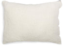 ADORABLE HUMONGOUS SHERPA PILLOW, STANDARD/QUEEN, BLACK FLEECE AND WHITE SHERPA - Like New