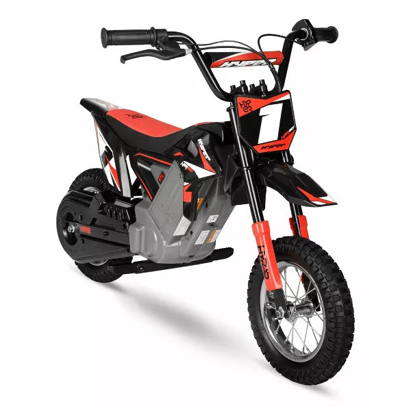 HYPER HPR350 DIRT BIKE 24 VOLT ELECTRIC MOTORCYCLE FOR KIDS' - RED/BLACK - Like New