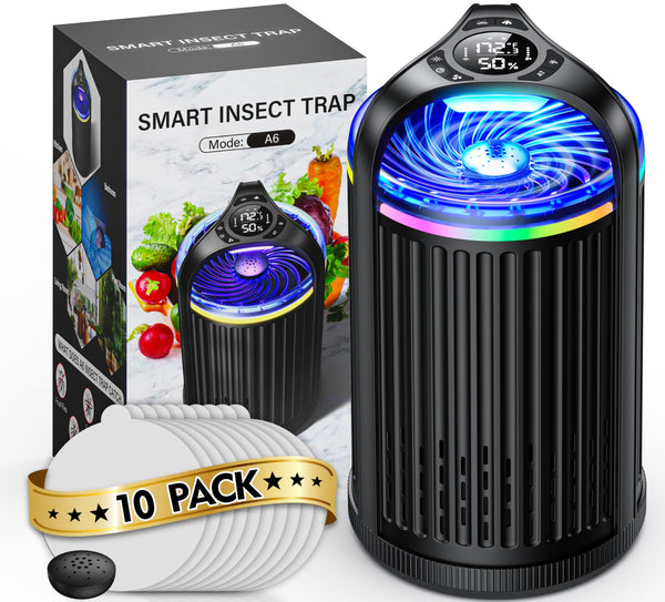 Fruit Fly Traps for Indoors, Smart Pro Indoor Insect Traps for Fruit Flies Like New