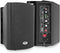 Pyle Wall Mount Home Speaker System Active Passive Mountable PDWR53BTBK - Black Like New