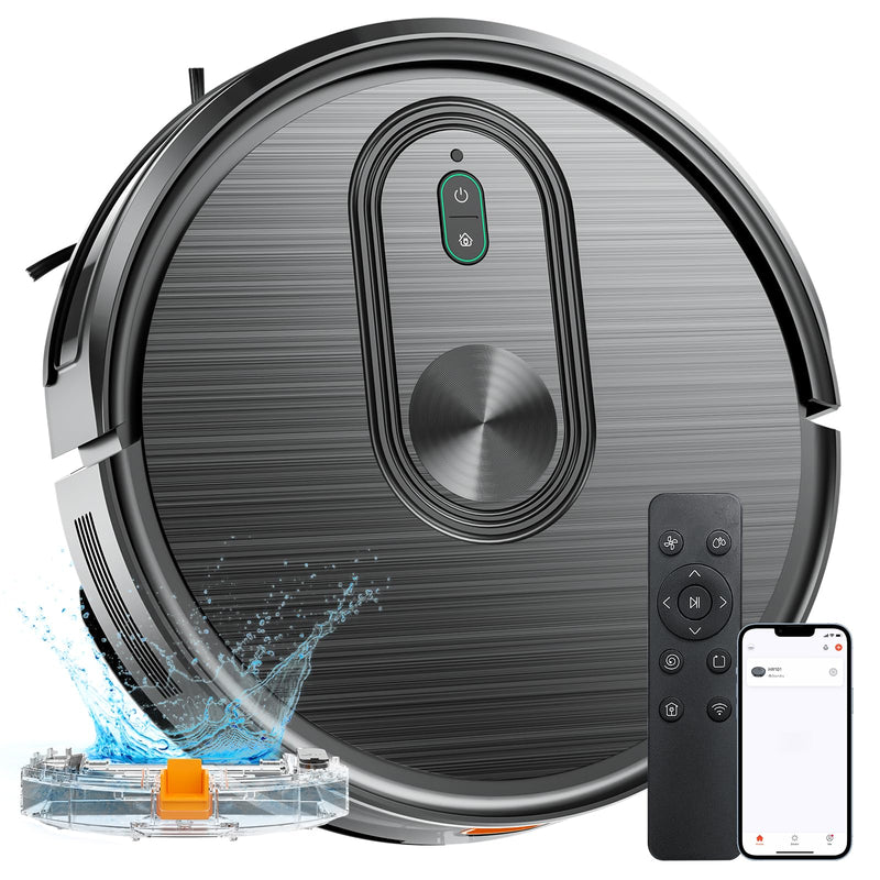 Robot Vacuum and Mop Combo, 2 in 1 Mopping Robotic Vacuum with Schedule Like New