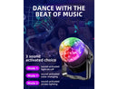 Sound Activated Party Lights with Remote DJ Lighting, Disco Ball Strobe Stage