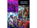 Sound Activated Party Lights with Remote DJ Lighting, Disco Ball Strobe Stage