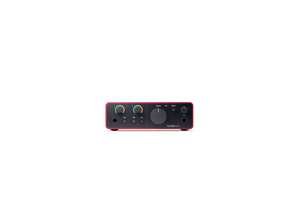 Focusrite Scarlett Solo 4th Gen, 2-in, 2-out USB audio interface