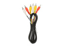 C2G Model 40448 6 ft Value Series Composite Video + Stereo Audio Cable Male to