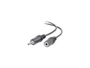 C2G 40408 12ft 3.5mm M/F Stereo Audio Extension Cable Male to Female