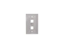 C2G 03410 One Keystone Single Gang Wall Plate
