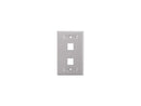 C2G 03410 One Keystone Single Gang Wall Plate