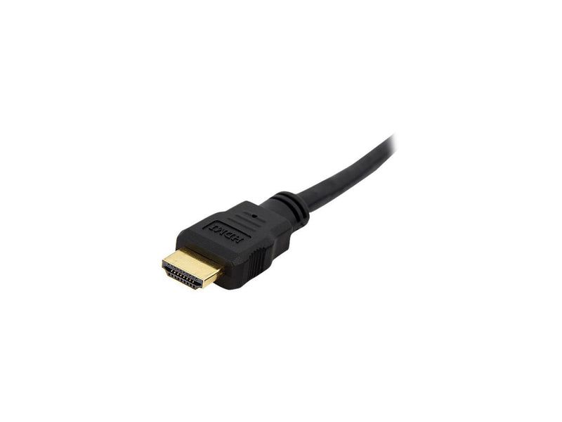 StarTech.com HDMIPNLFM3 3 ft. Black HDMI Panel Mount Cable Female to Male