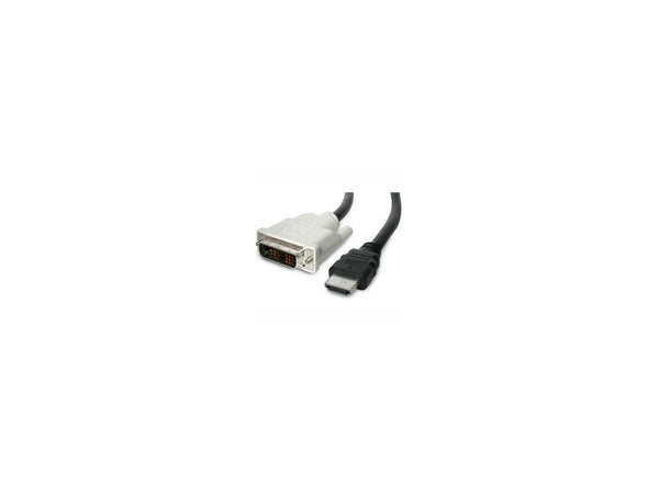 StarTech.com HDMIDVIMM50 Black Connector A: 1 - 19 pin HDMI Male

Connector B: 1