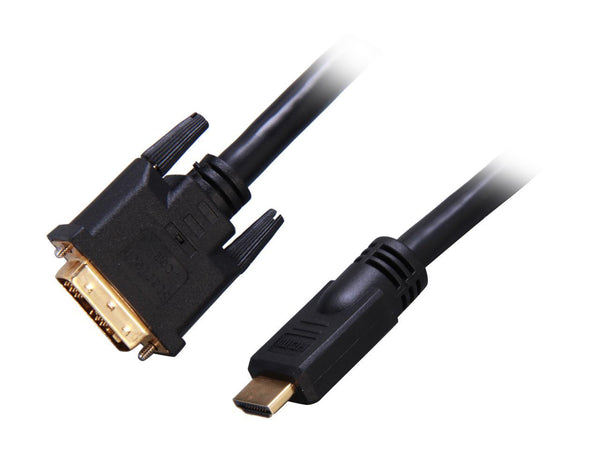 StarTech.com HDMIDVIMM30 Black HDMI to DVI Digital Video Cable Male to Male