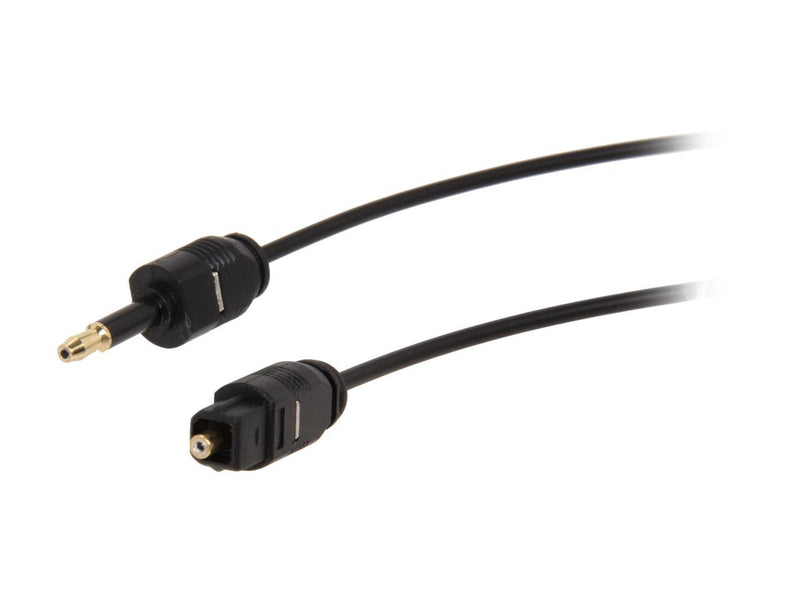 StarTech.com Model THINTOSMIN6 6 ft. Toslink to Mini Digital Optical SPDIF Audio