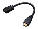StarTech.com HDMIEXTAA6IN 6 in. Black Connector A: 1 - HDMI Male

Connector B: 1