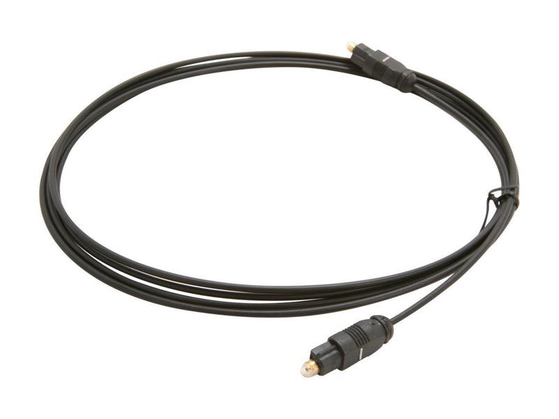 StarTech.com Model THINTOS6 6 ft. Toslink Digital Optical SPDIF Audio Cable Male