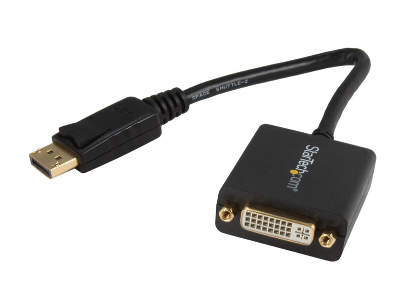 StarTech.com DisplayPort to DVI Adapter - DisplayPort to DVI-D Adapter