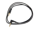 StarTech.com MU3MMSRA Slim 3.5mm to Right Angle Stereo Audio Cable Male to Male