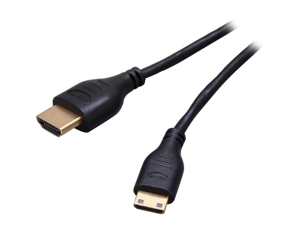 StarTech.com HDMIACMM6S 6 ft. Slim High Speed HDMI to Mini HDMI Cable with