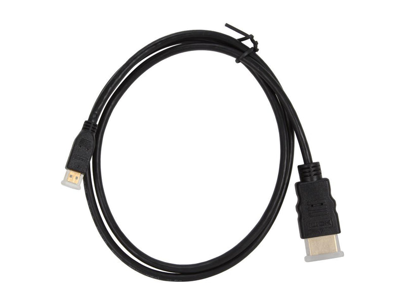StarTech.com HDMIADMM3 3 ft. Black High Speed HDMI® Cable with Ethernet Male to