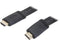 StarTech.com HDMIMM15FL 15 ft. Black Flat High Speed HDMI Cable with Ethernet