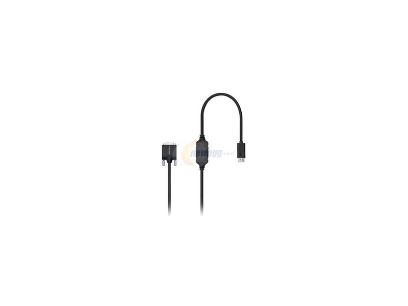 Belkin F2CD002B03-E 3 ft. DisplayPort to DVI Cable Male to Male