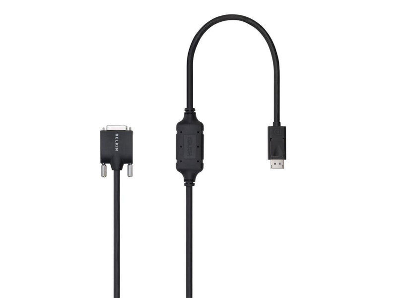 Belkin F2CD002B03-E 3 ft. DisplayPort to DVI Cable Male to Male