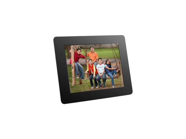 Aluratek ADPF08SF 8" 800 x 600 Digital Photo Frame with Auto Slideshow Feature