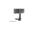 Peerless SR560M Universal 32" - 65" Flat Panel Cart with Metal Shelf