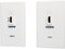 Tripp Lite P167-000 F-F HDMI Over Cat5 Active Extender Wall Plate Kit - White