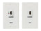 Tripp Lite P167-000 F-F HDMI Over Cat5 Active Extender Wall Plate Kit - White