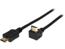 Tripp Lite P568-006-RA Black HDMI Gold Straight to Right-Angle Digital Video