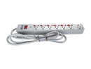 Tripp Lite 7-Outlet Surge Protector Power Strip, 6 Feet Cord, 1080 Joules,