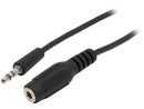 Tripp Lite P311-010 10 ft. (3m) 3.5mm M/F Mini-Stereo Audio Extension Cable Male