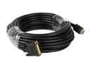 Tripp Lite P566-050 50 ft. Cable HDMI to DVI Gold Digital Video Cable HDMI-M /