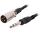 BYTECC Model MICPH-10 10 ft. MICPH 1/4" Stereo Microphone Plug to 3 pin XLR Male