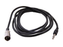 BYTECC Model MICPH-10 10 ft. MICPH 1/4" Stereo Microphone Plug to 3 pin XLR Male