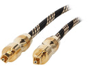 BYTECC Model GPT-6 6 ft. Golden Premium Toslink Digital Optical SPDIF Audio