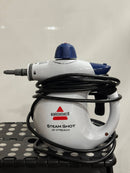 BISSELL - STEAM SHOT OMNIREACH HANDHELD STEAM CLEANER & SANITIZER - WHITE - Like New
