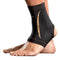 Tommie Copper Ankle Compression Sleeve L/XL, 4D Stretch & Non-Slip, Black - Like New