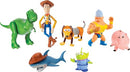 MATTEL DISNEY PIXAR TOY STORY SET OF 7 ACTION FIGURES - DISNEY100 COLLECTIBLE - Like New