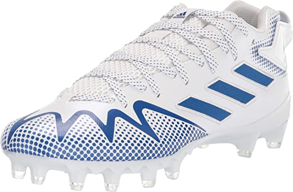 GZ3872 Adidas Men Freak 22 Football Cleats White/Team Royal Blue Size 9.5 - Like New