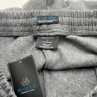 BLUE ICE MENS JOGGER SWEATPANTS - SIZE: MEN L - CHARCOAL - Brand New