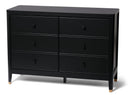 LITTLE SEEDS ASTER 6-DRAWER DRESSER, CG024BKP BLACK - BLACK - Like New