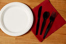 Dixie 6" Heavy Weight Polystyrene Teaspoon, 1,000 count TH517 - Black - Brand New