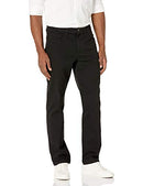 AMAZON ESSENTIALS MEN'S SKINNY-FIT PANTS MGT60021S18 BLACK SIZE 36W X 30L - Like New