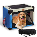 Rolcheleego 38"x26"x26" 3 Door Quick Portable Folding Dog Crate, X-Large - Brand New