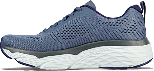 SKECHERS WOMEN'S MAX CUSHIONING ELITE-DESTINATION POINT SNEAKER, SIZE 9, BLUE - Like New